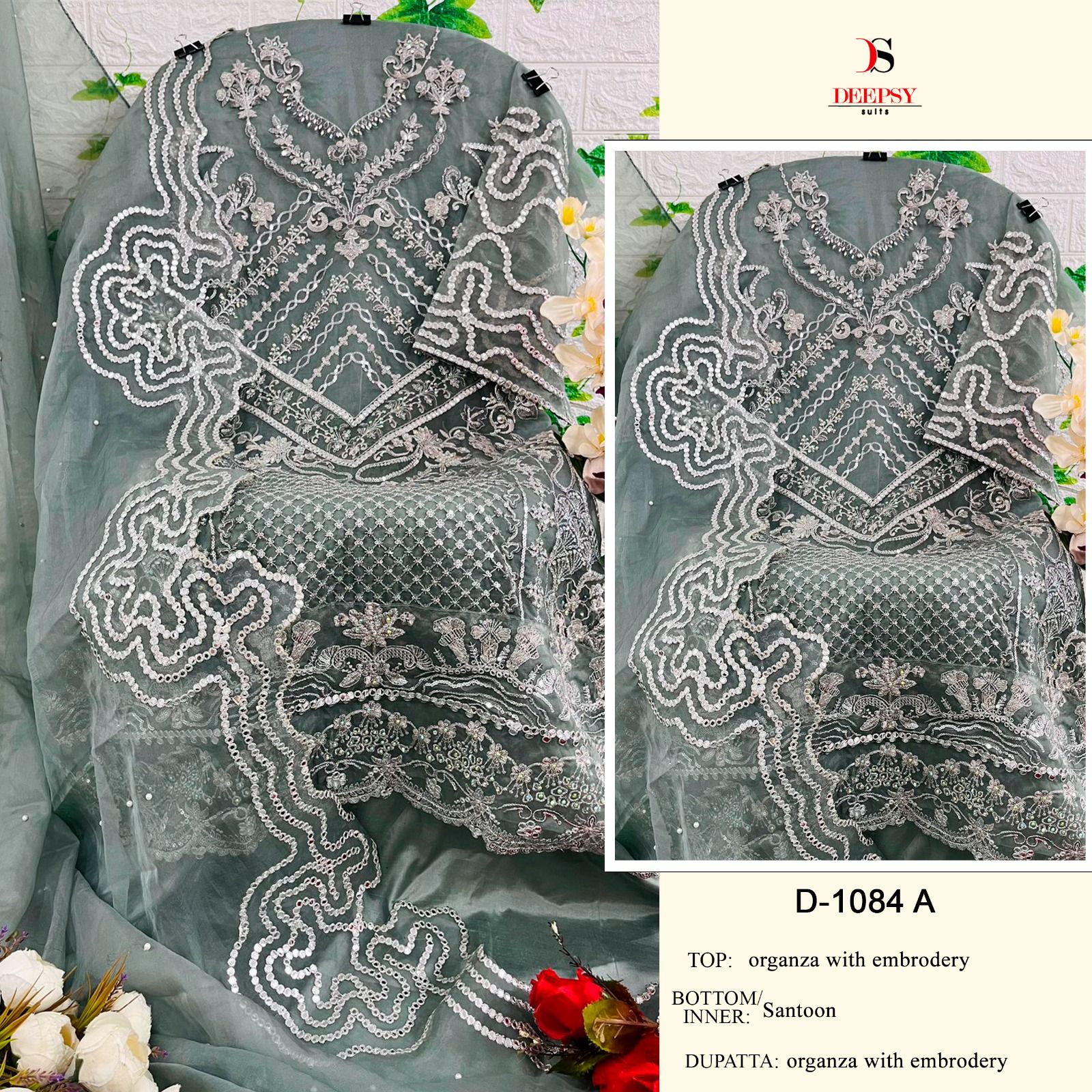 DEEPSY SUITS D 1084 A PAKISTANI SUITS IN INDIA