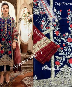 HOOR TEX AYNOOR VOL 1 WHOLESALE SUITS SUPPLIER