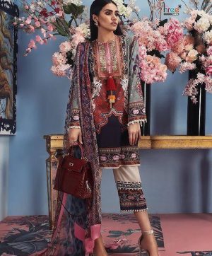 SHREE FABS SANA SAFINA MUZLIN COLLECTION VOL 4 IN SINGLE