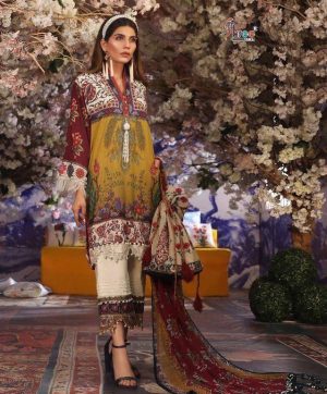 SHREE FABS SANA SAFINA MUZLIN COLLECTION VOL 4 PAKISTANI SUITS MANUFACTURER