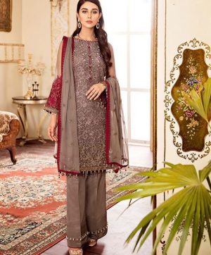 LATEST GORGETTE SUITS IN SINGLE AT WHOLESALE PRICE