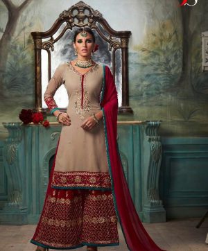 DEEPSY SHARARA PAKISTANI SALWAR SUITS IN SINGLE
