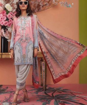 SHREE FABS SANA SAFINA MUZLIN COLLECTION VOL 4 WHOLESALER