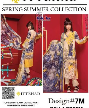 KILRUBA ITTEHAD SPRING SUMMER COLLECTION NO 7M PAKISTANI SUITS
