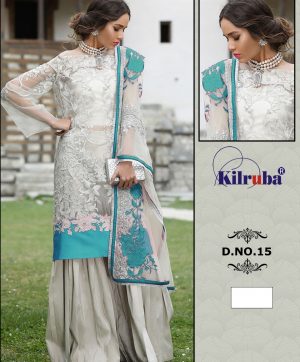 KILRUBA SUITS ONLINE D 15 NET PAKISTANI SUITS