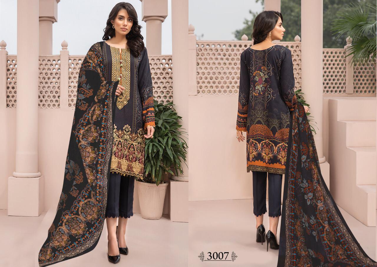 IRIS VOL 3 3007 KARACHI SUITS WHOLESALER