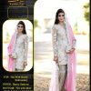 KAINAT FAB ATIF RIAZ VOL 3 MINT PINK IN SINGLE