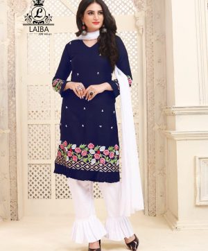 LAIBA LUXURY PRET AM VOL 21 NAVY BLUE