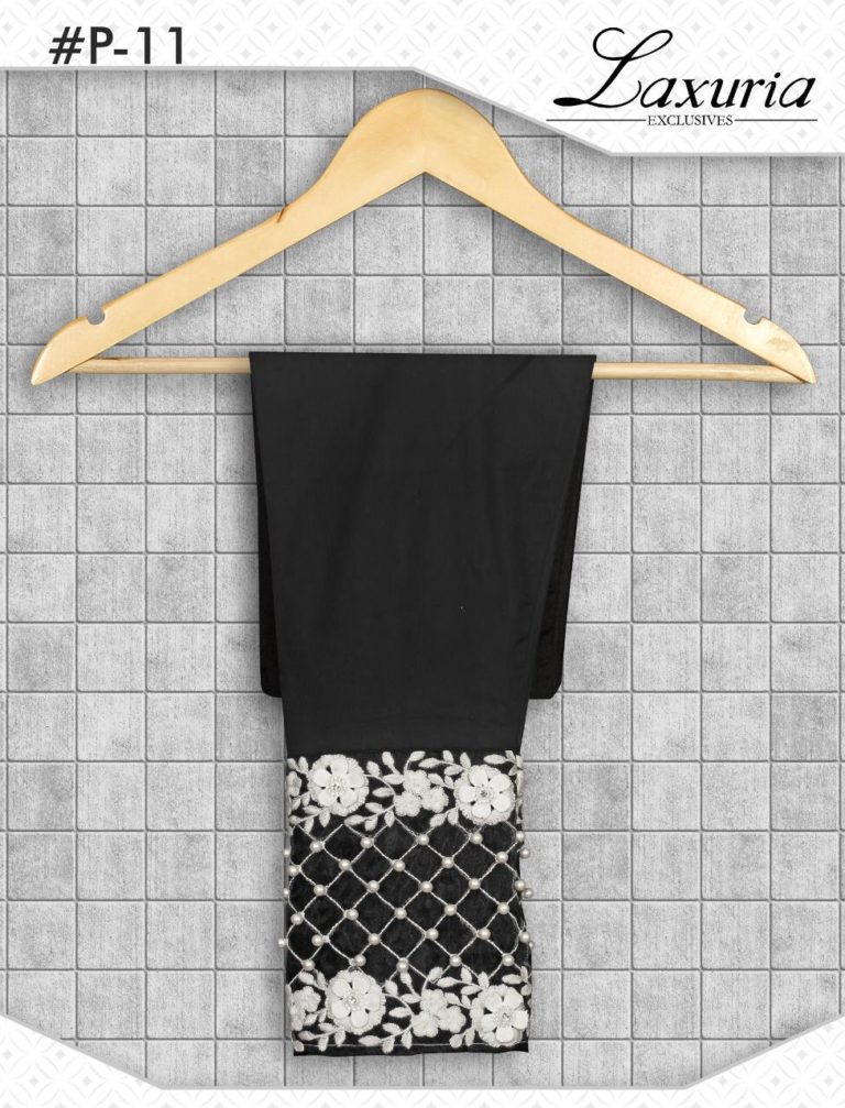 LAXURIA TRENDZ CIGARETTE PANTS BLACK P 11 WHOLESALE