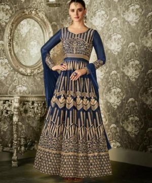 AASHIRWAD CREATION ANARKALI 1004 SUITS WHOLESALER