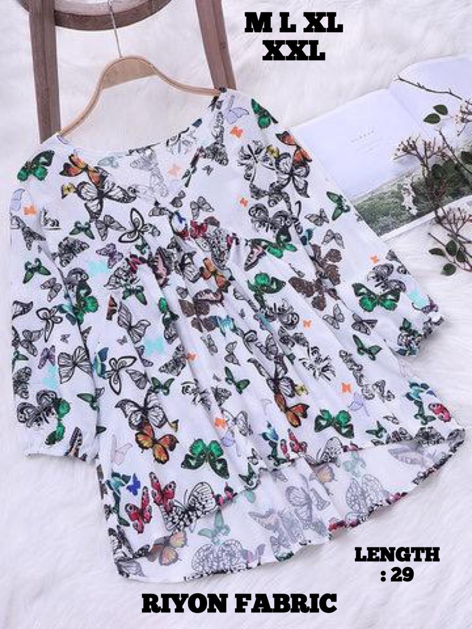 butterfly tops for girls