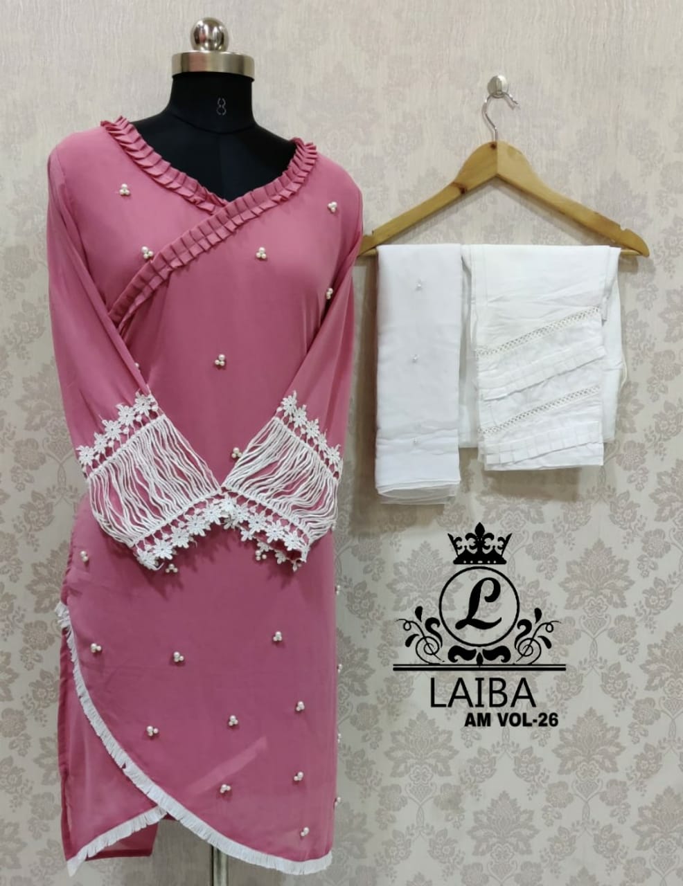 LAIBA LUXURY PRET AM VOL 26 WITH EXCLUSIVE PANTS