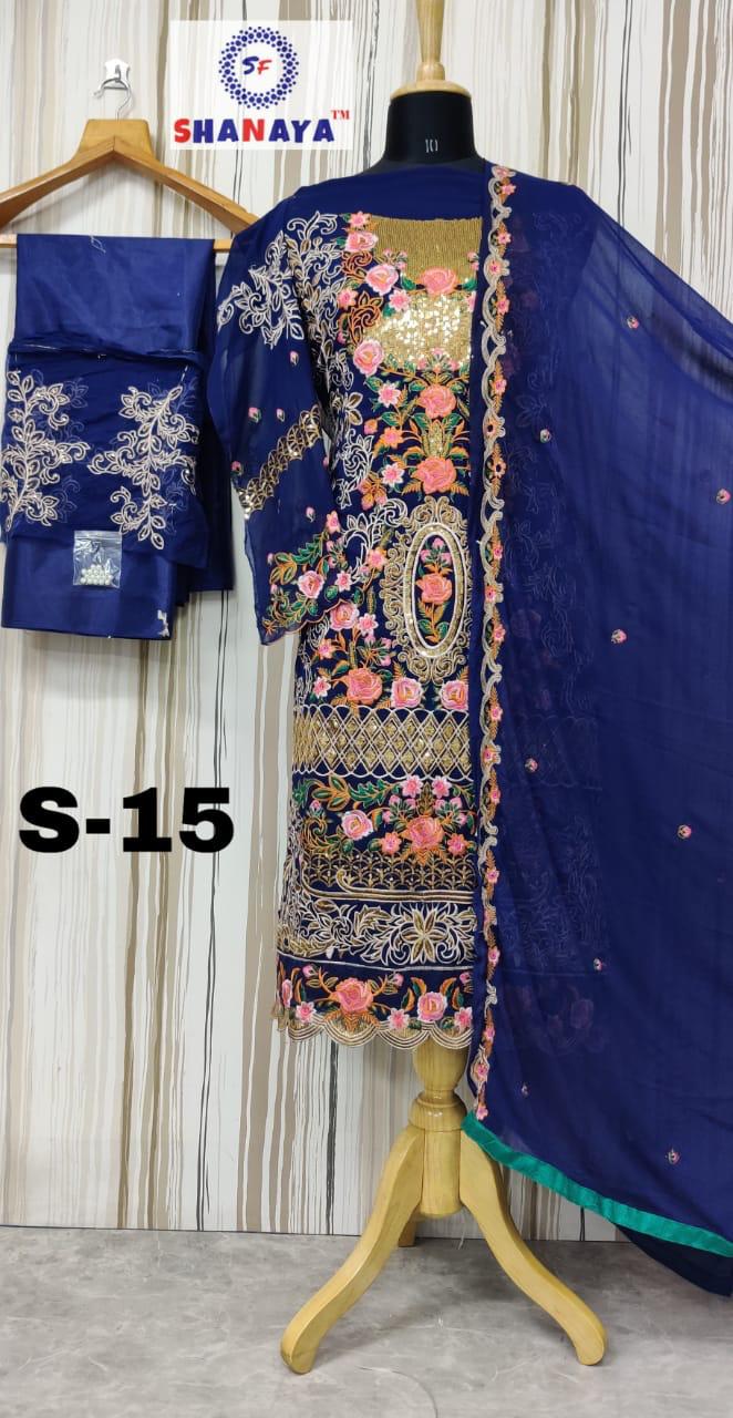 SHANAYA FASHION S-15 IN SINGLE PIECE SUPPLIER