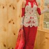 LATEST EMBROIDERED PAKISTANI SUITS 29002 RED