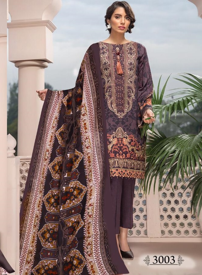 IRIS VOL 3 3003 KARACHI SUITS WHOLESALER