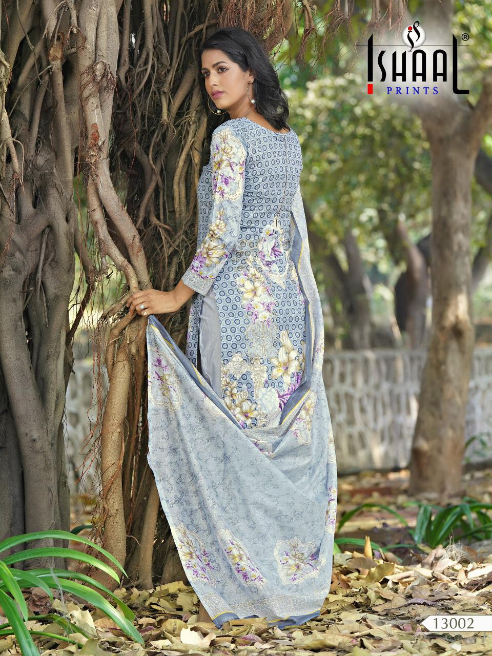 ISHAAL PRINTS GULMOHAR VOL 13 DESIGN NO 13002