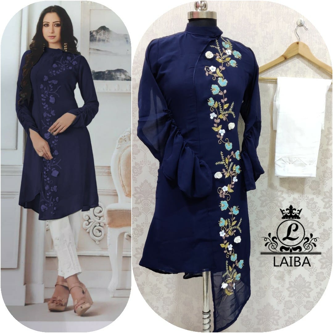 LAIBA AM VOL 28 WHOLESALE LUXURY PRET NAVY BLUE