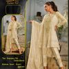 KAINAT FAB ANNUS ABRAR VOL 2 CREAM COLOR IN SINGLE