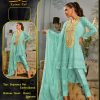 KAINAT FAB ANNUS ABRAR VOL 2 SKY BLUE COLOR IN SINGLE