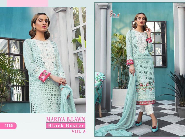 SHREE FABS MARIYA B LAWN BLOCK BUSTER VOL 5 1118