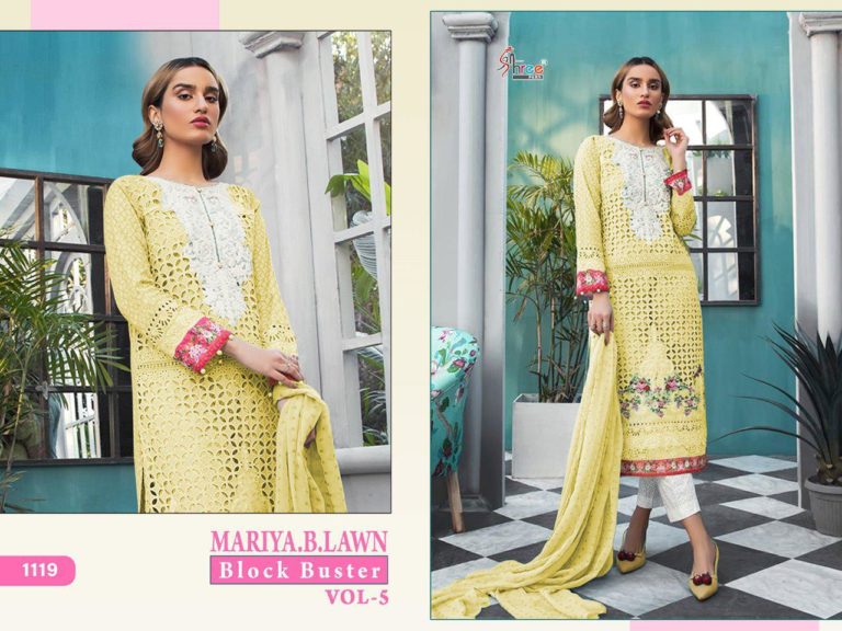 SHREE FABS MARIYA B LAWN BLOCK BUSTER VOL 5 1119