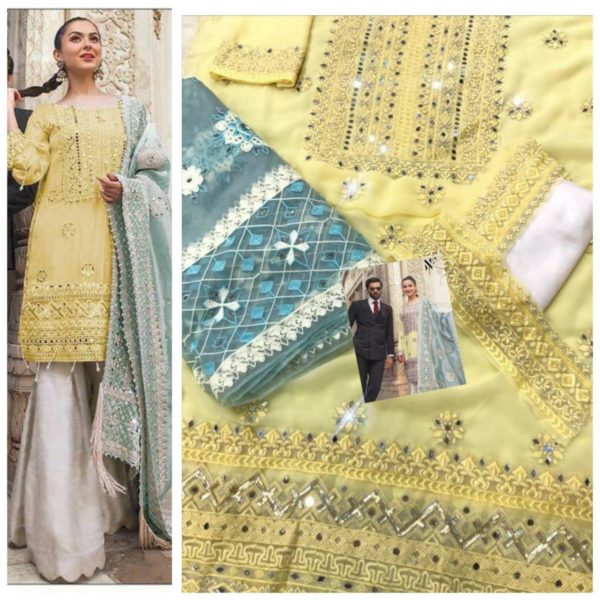RANGRASIYA WEDDING COLLECTION SALWAR KAMEEZ YELLOW
