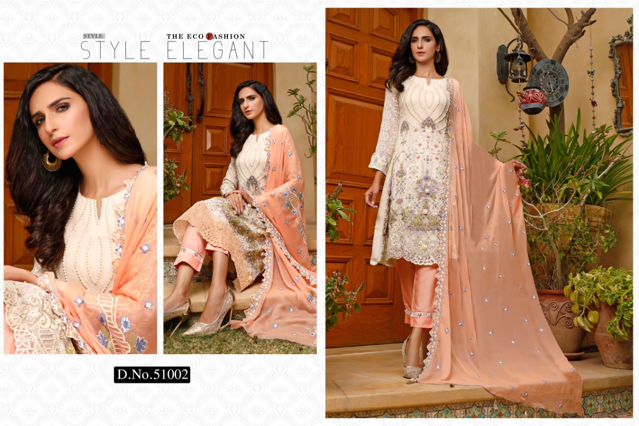 CHARIZMA DESIGNER FAUZIA 51002 PAKISTANI SUITS