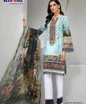 KILRUBA IRIS LAWN COLLECTION K 28 PAKISTANI SUITS