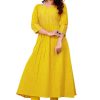 YELLOW COTTON KURTI MANUFACTURER PRICE BELOW 500