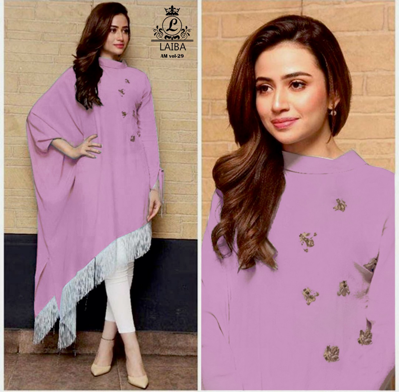 LAIBA AM VOL 29 LUXURY PRET COLLECTION PINK