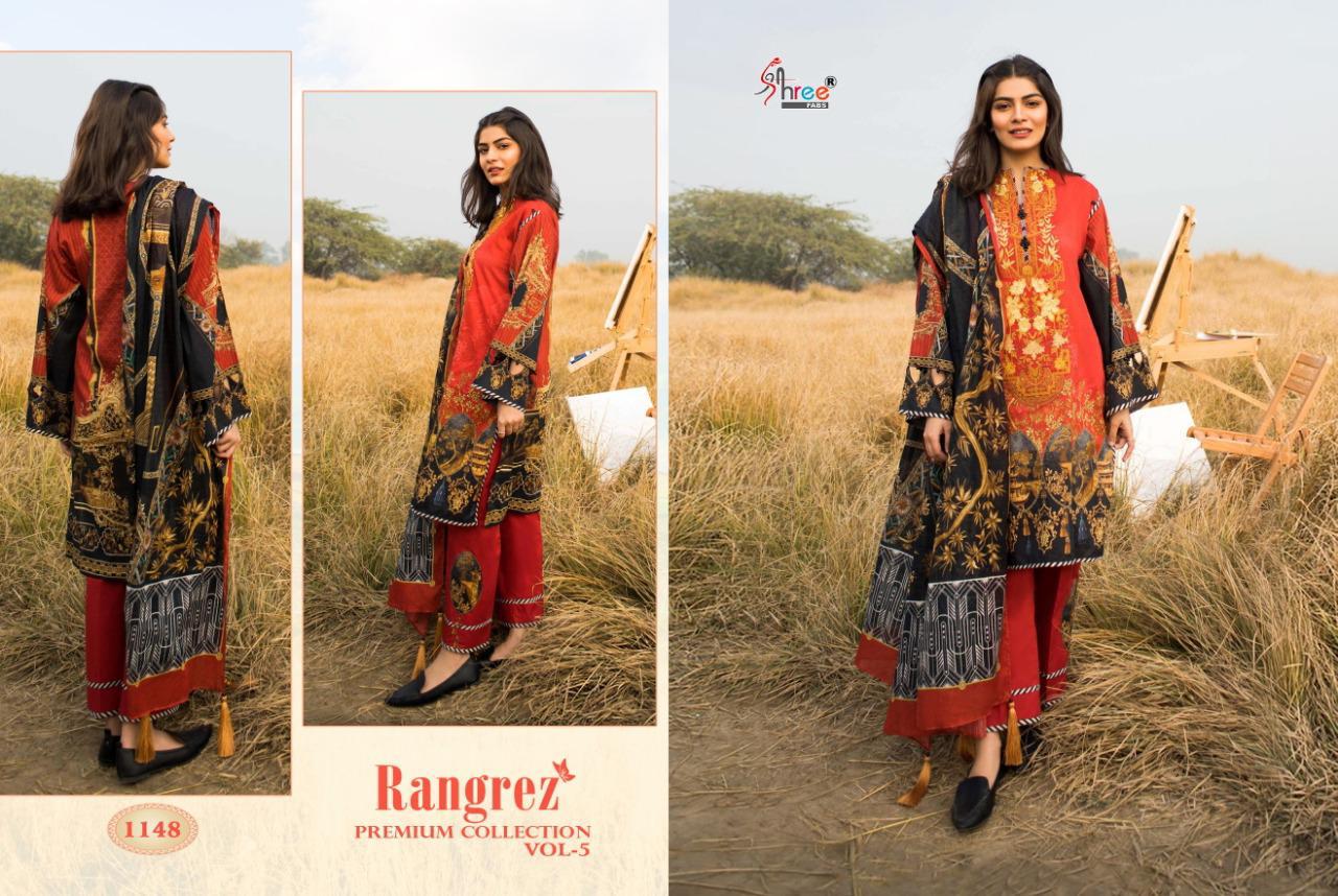 SHREE FABS RANGREZ PREMIUM VOL 5 1148 WHOLESALE