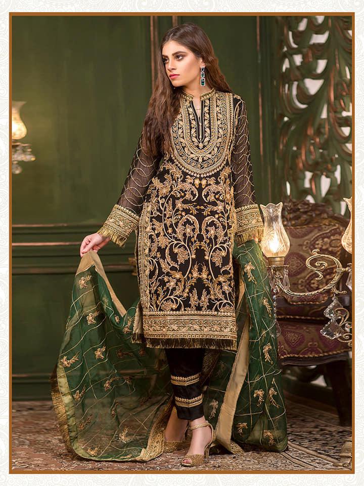 CHARIZMA MARIYAAM VOL 2 10005 BLACK SUIT