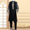 LUXURY 1108 A DESIGNER BLACK TUNIC WHOLESALE