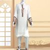 LUXURY 1108 DESIGNER WHITE TUNIC WHOLESALE