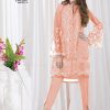 LAIBA AM VOL 35 DESIGNER TUNICS PEACH