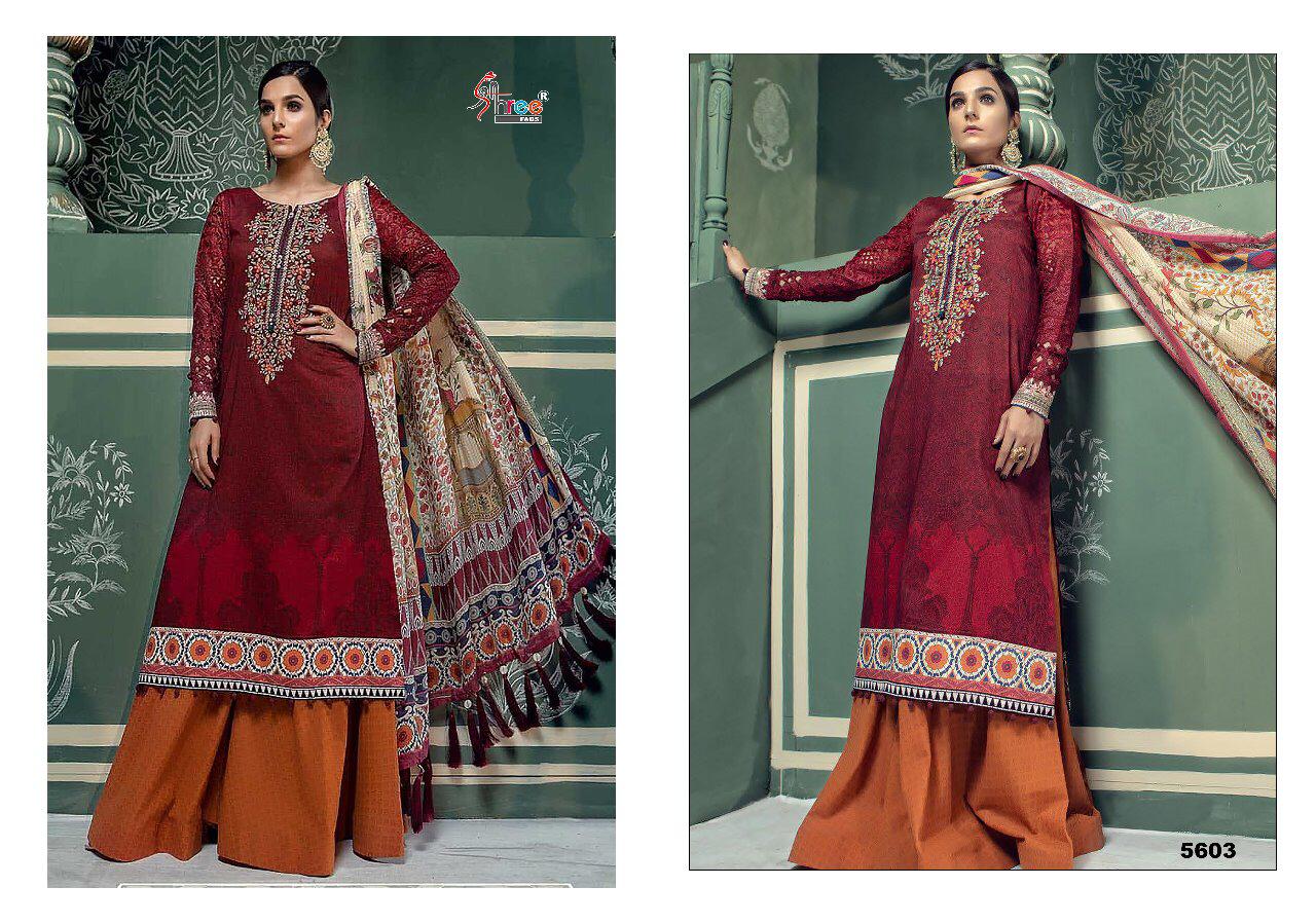 SHREE FABS MARIYA B 5603 COTTON SUIT