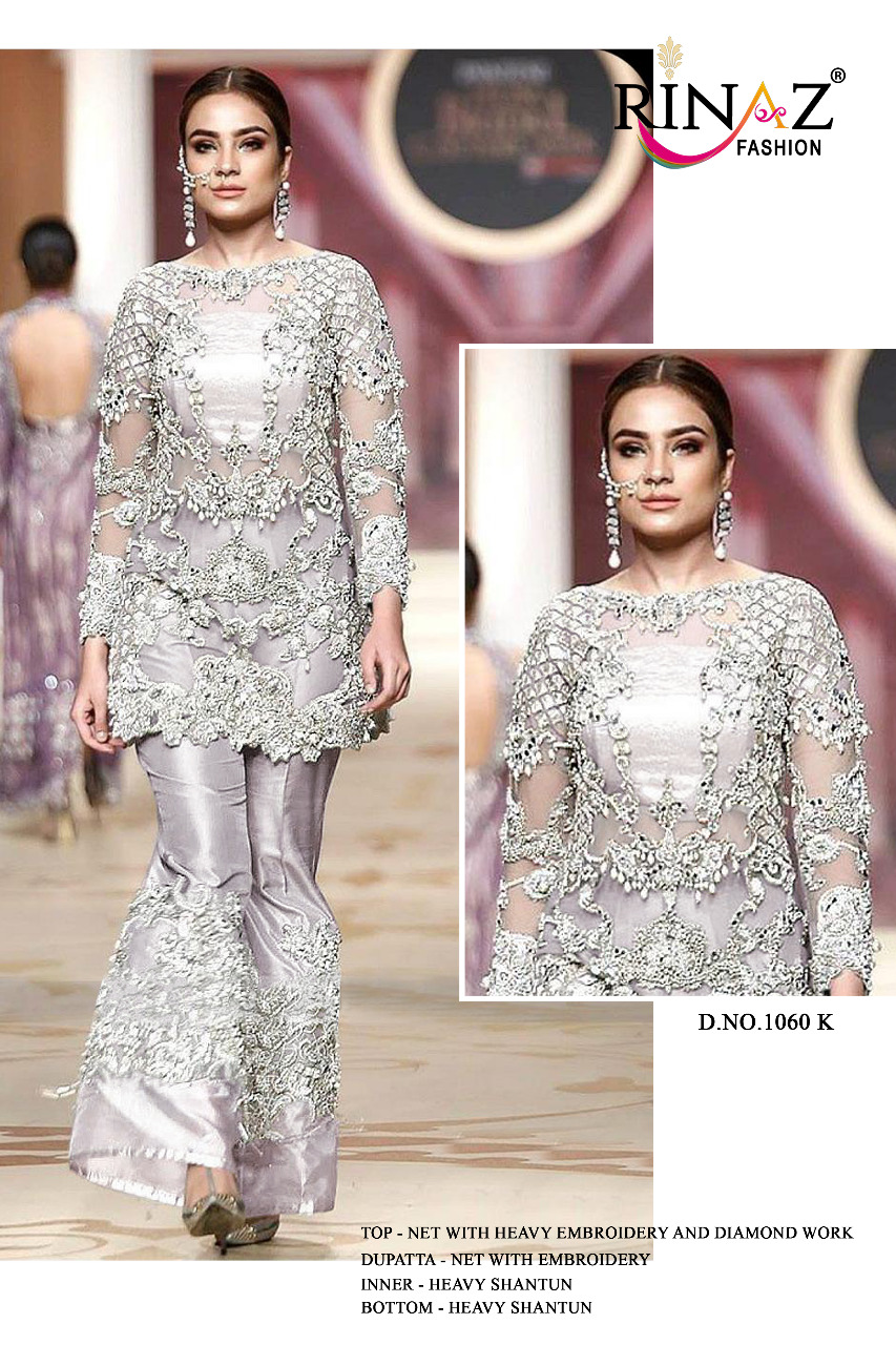 RINAZ FASHION 1060 K PAKISTANI SUITS WHOLESALER