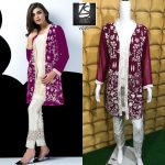 ZARA STUDIO VOL 6 MAROON DESIGNER TUNICS WHOLESALE