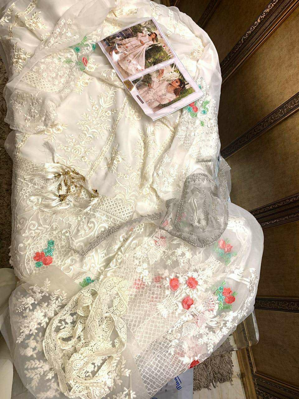 FEPIC ROSEMEEN PARADISE 42002 WHITE PAKISTANI SUIT