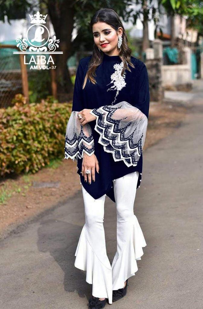 LAIBA AM VOL 37 NEW COLORS DESIGNER TUNICS