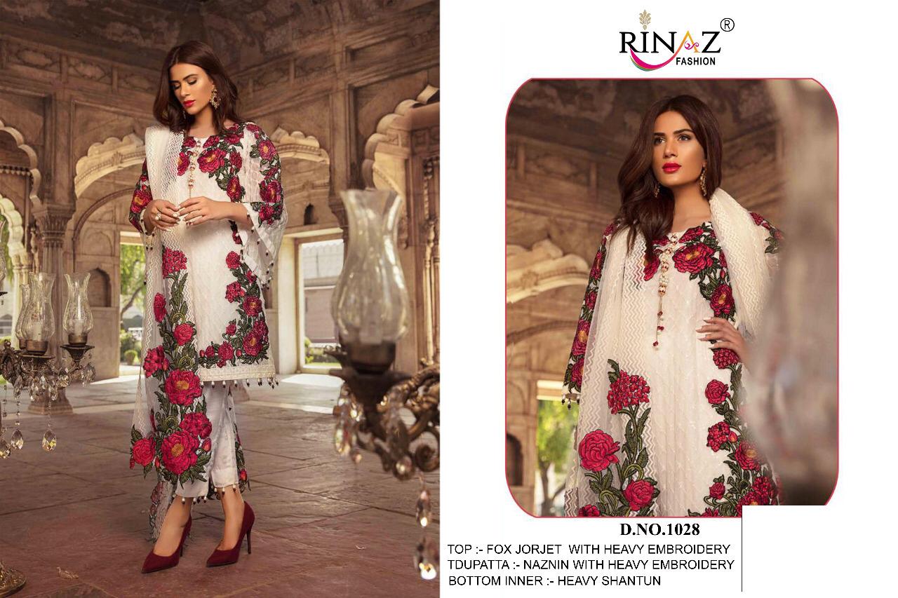 RINAZ FASHION 1028 PAKISTANI SUITS WHOLESALER