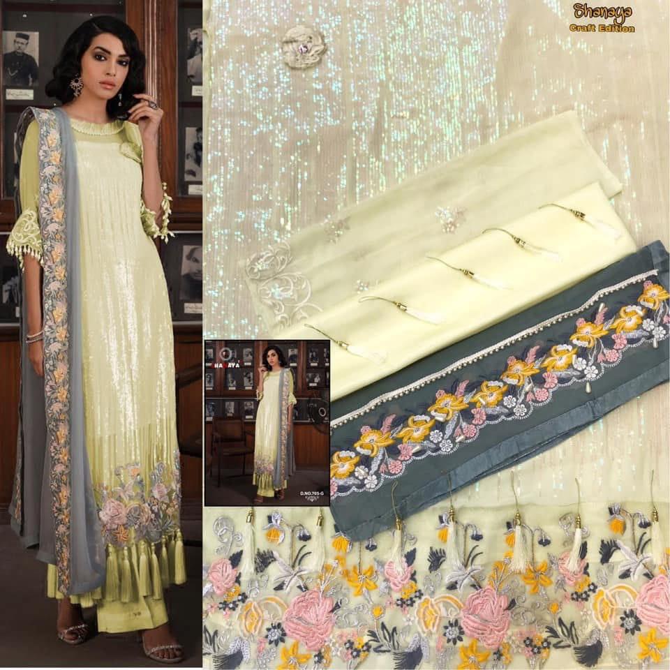 SHANAYA FASHION 705 YELLOW