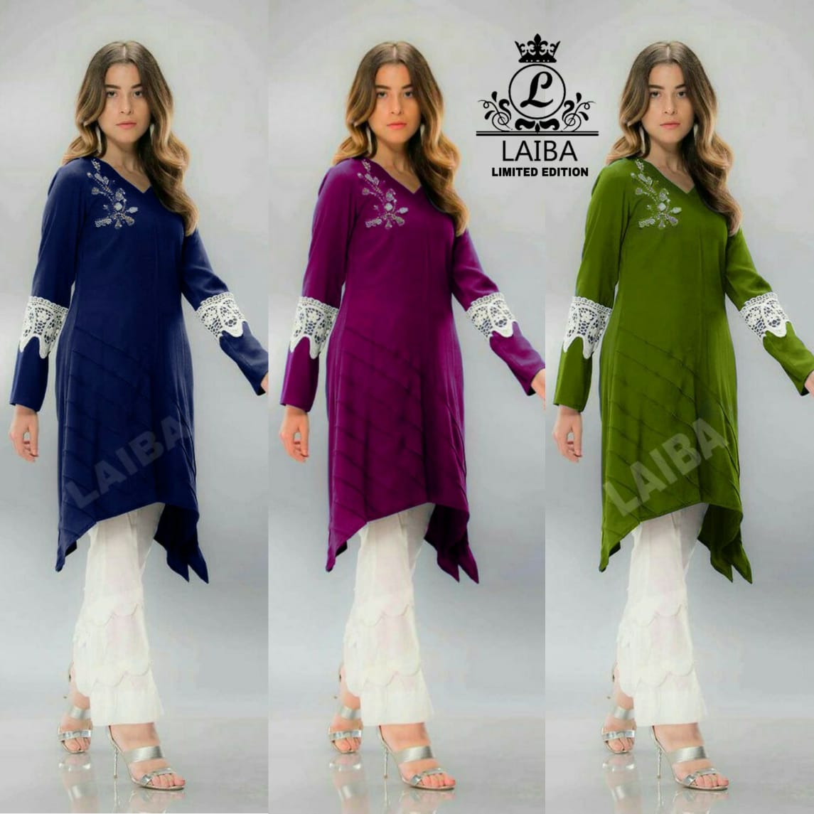 LAIBA TEX LIMITED ADDITION KURTI WHOLESALE