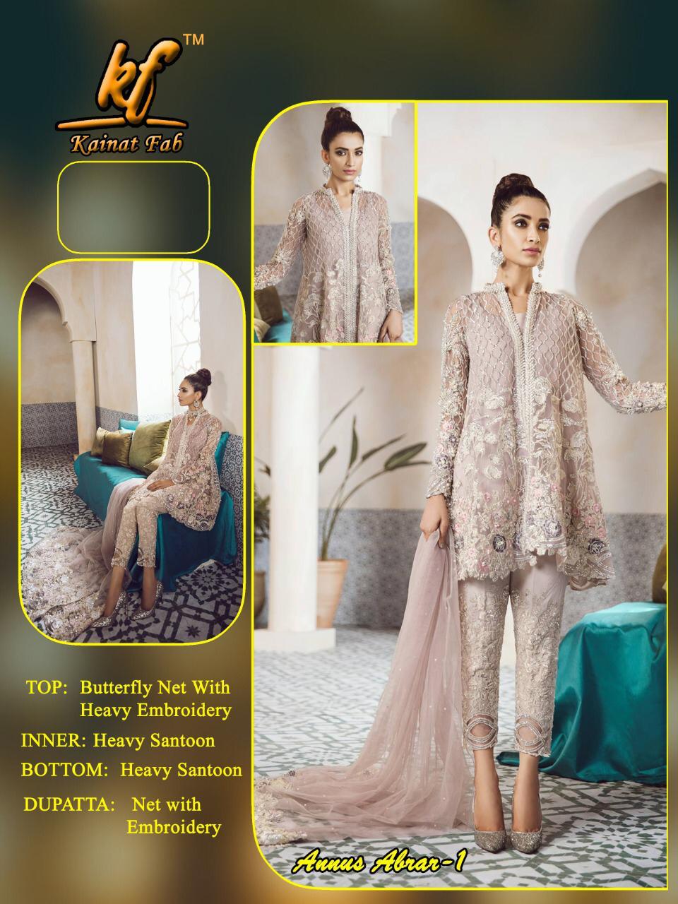 KAINAT FAB ANNUS ABRAR BRIDAL WHOLESALE