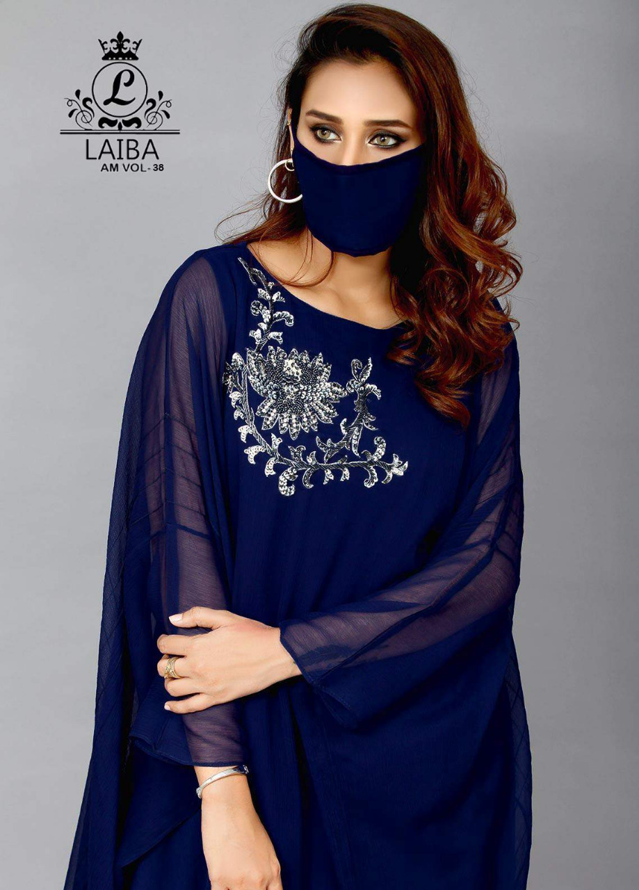 LAIBA AM VOL 38 KAFTAN WITH MASK