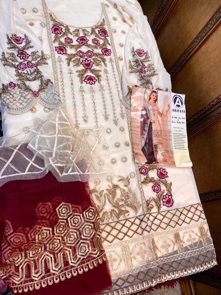 armani pakistani dresses