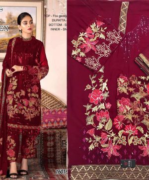 HOOR TEX 16016 PAKISTANI SUITS IN SINGLE PIECE