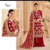 SHREE FABS MUTIYAAR GOLD RED COLOR SUIT WHOLESALE