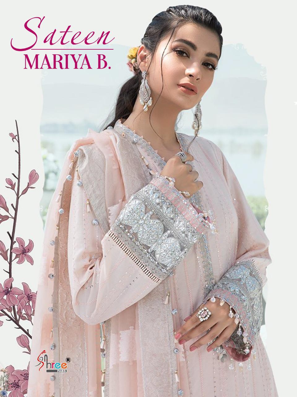 SHREE FABS MARIYA B SATEEN COLLECTION IN SINGLES