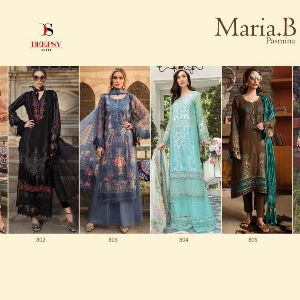 maria b pashmina collection